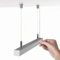 Zawiesie do profili LED "RD-3" - Chrom - realizacja