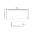Odbiornik LED SPI (DMX512) - RGB - do taśm cyfrowych LED - 10A 5-24V DC - IP65 - DS-WP