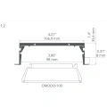 Profil techniczny RAM-KOL-100 - Anodowany - wymiary
