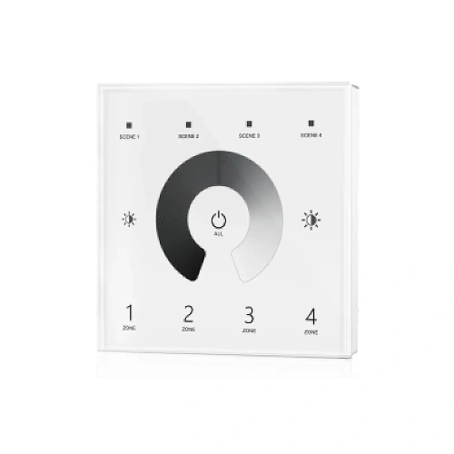 Panel LED naścienny - Mono - 4 strefowy - 230VAC - T11(W)