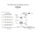 Sterownik-LED-schodowy-korytarzowy-z-czujkami-PIR-do-tasm-cyfrowych-LED-20A-5-24V-DC-720-pixel-ES24-schemat-podlaczenia-es24.webp
