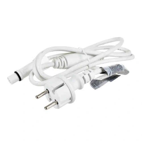 Przewód zasilający 1.5m do lampek choinkowych - biały - POL-PPCL1,5S2F-W-OW2