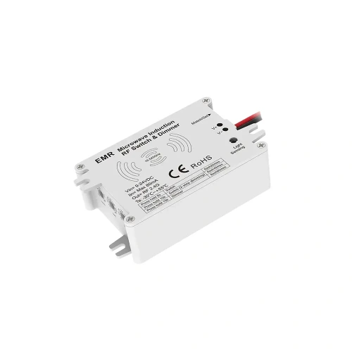 Radiowy czujnik mikrofalowy 9-24V DC - ściemniacz LED z podtrzymaniem czasowym - EMR