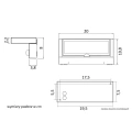 Lampa elewacyjna LED z czujnikiem 21W 4000K - REN RN20-KPIR