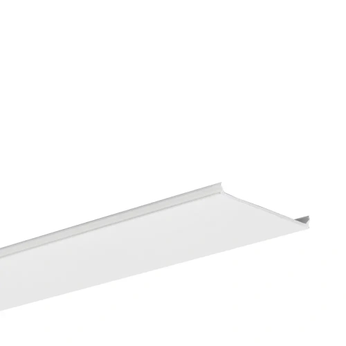 Osłona PC "MP-50" do zaślepienia profilu aluminiowego LED - biała malowana - 1mb