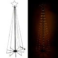 Choinka stożkowa LED 200 cm - 190 LED białe ciepłe
