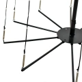 Choinka stożkowa LED 200 cm - 190 LED białe ciepłe