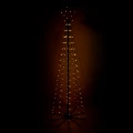Choinka stożkowa LED 200 cm - 190 LED białe ciepłe