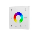Sterownik LED Skydance - RGB / RGB+W - 1 strefowy - Panel naścienny 3V + odbiornik - biały zestaw - TW4(W)
