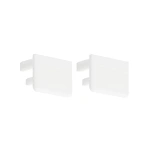 Zaślepka biała do profilu aluminiowego LED "TAPO EKO" - kpl. 2 szt.