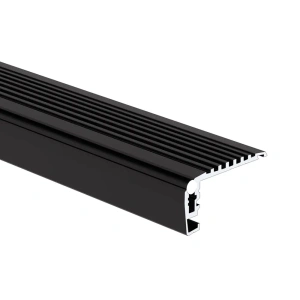 Profil aluminiowy LED STEKO czarny anodowany z kloszem