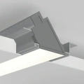 Profil aluminiowy LED POK-US surowy z kloszem - wizualizacja