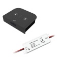 Bezprzewodowy włącznik bezdotykowy ze ściemniaczem LED do szaf - CR2450 12-24V 5A - Zestaw