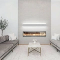 Profil aluminiowy LED PLAKIN-DUO surowy z kloszem - realizacja - 3