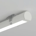 Profil aluminiowy LED OLEK  biały - z zaślepką