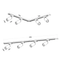 Zestaw oświetlenia szynowego - 150cm - 4x Mica (GU10) - biały - ML1151