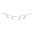 Zestaw oświetlenia szynowego - 150cm - 4x Mica (GU10) - biały - ML1151