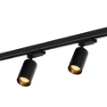 Zestaw oświetlenia szynowego 150cm - Pipe 4xGU10 - czarny - ML1165