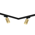 Zestaw oświetlenia szynowego 150cm - Pipe 4xGU10 - złoty - ML1167