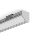 Zaślepka szara do profilu aluminiowego LED "45-PLUS" - realizacja
