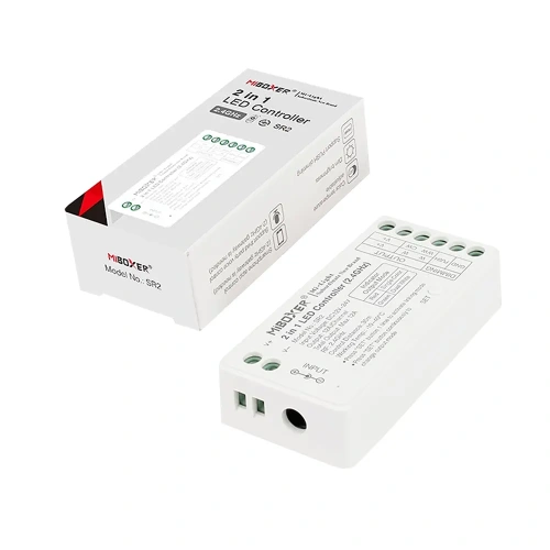 Odbiornik LED 2w1 - MONO / CCT - 12-24V 12A - Mini - SR2