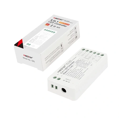 Odbiornik LED 5w1 - MONO / CCT / RGB / RGB+W / RGB+CCT - 12-24V 12A - Zigbee 3.0 + 2,4Ghz - SZ5