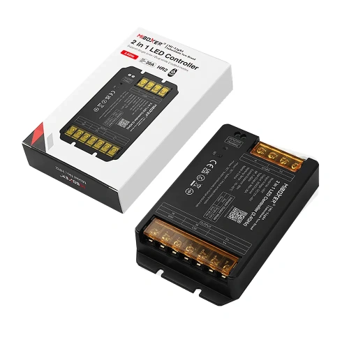 Odbiornik LED 5w1 - MONO / CCT / RGB / RGB+W / RGB+CCT - 12-48V 30A - HR5