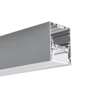 Profil aluminiowy LED MOD-50 anodowany z kloszem, odbłyśnikami  i led