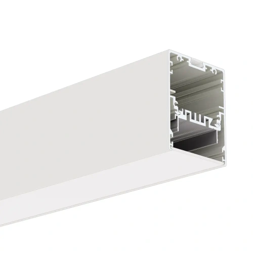 Profil aluminiowy LED MOD-50 biały malowany z kloszem