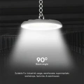 Lampa przemysłowa LED HighBay 3w1 CCT - 150W 12300lm - VT-91150CCT