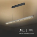 Oprawa liniowa LED zwieszana 36W 3w1 CCT szara - VT-7-36-MG