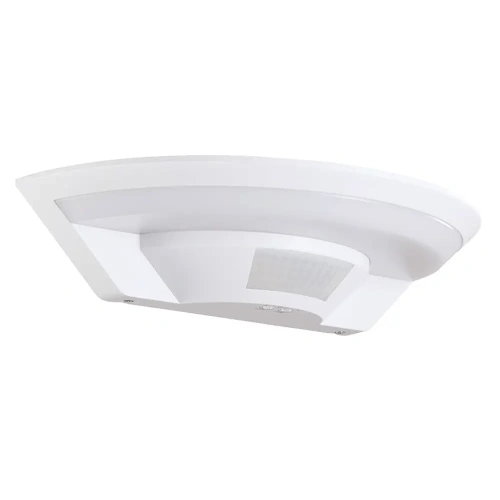 Lampa elewacyjna LED 12W z czujnikiem ruchu - biała - VT-81005