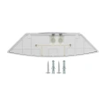 Lampa elewacyjna LED 12W z czujnikiem ruchu - biała - VT-81005