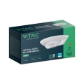Lampa elewacyjna LED 12W z czujnikiem ruchu - biała - VT-81005