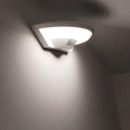 Lampa elewacyjna LED 12W z czujnikiem ruchu - biała - VT-81005