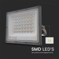 Naświetlacz LED 30W 3w1 CCT 80lm/W szary - VT-44030CCT