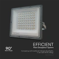 Naświetlacz LED 50W 3w1 CCT 80lm/W szary - VT-44050CCT