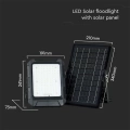 Solarny naświetlacz LED z panelem fotowoltaicznym 10W 4000K - VT-55W