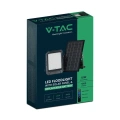 Solarny naświetlacz LED z panelem fotowoltaicznym 10W 4000K - VT-55W