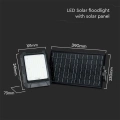 Solarny naświetlacz LED z panelem fotowoltaicznym 15W 4000K - VT-102W