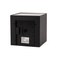 Solarna lampa elewacyjna LED z czujnikiem ruchu - 9W 860lm czarna - VT-11109-B