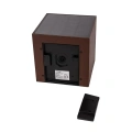Solarna lampa elewacyjna LED z czujnikiem ruchu - 9W 860lm brąz corten - VT-11109-C