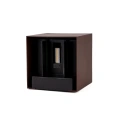 Solarna lampa elewacyjna LED z czujnikiem ruchu - 9W 860lm brąz corten - VT-11109-C