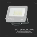 Naświetlacz LED 30W 83lm/W czarny - VT-44035