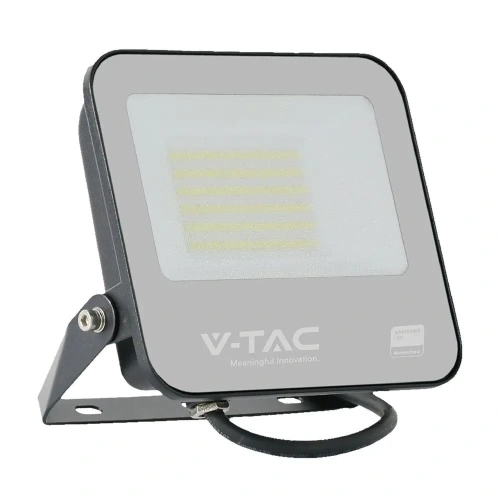 Naświetlacz LED 50W 85lm/W czarny - VT-44055-B