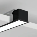 Profil aluminiowy LED LOKOM czarny anodowany - wizualizacja