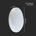 Plafon LED 60W 6000lm CCT ściemnialny z pilotem - VT-8559