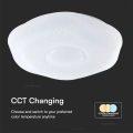 Plafon LED 40W 4000lm CCT ściemnialny z pilotem - VT-8561