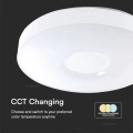 Plafon LED 60W 6000lm CCT ściemnialny z pilotem - VT-8566