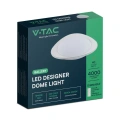 Plafon LED 40W 4000lm CCT ściemnialny z pilotem - VT-8567